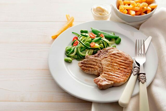 Comida na casa